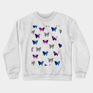 butterfly art printable Crewneck Sweatshirt